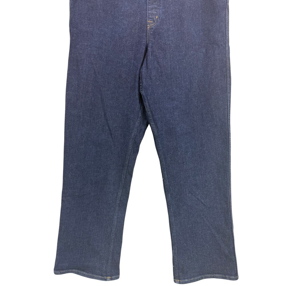 Spanx Spanxshape Pull-On Raw Indigo Straight Leg … - image 5